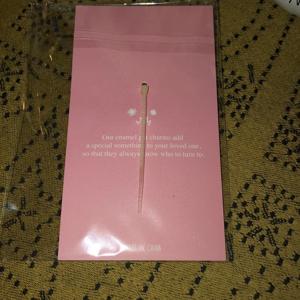 Magenta Don’t Furry Be Nappy Enamel Pet Charm